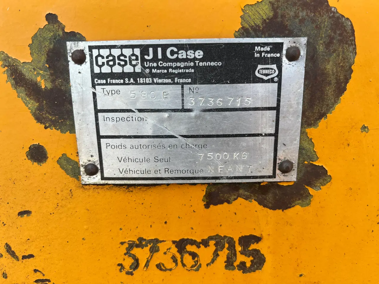 Billede 8 - Rendegraver case 580F