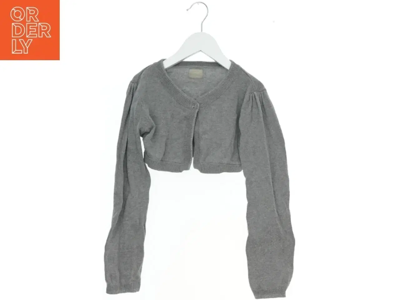 Billede 1 - Grå kort cardigan fra Name It (str. 134)