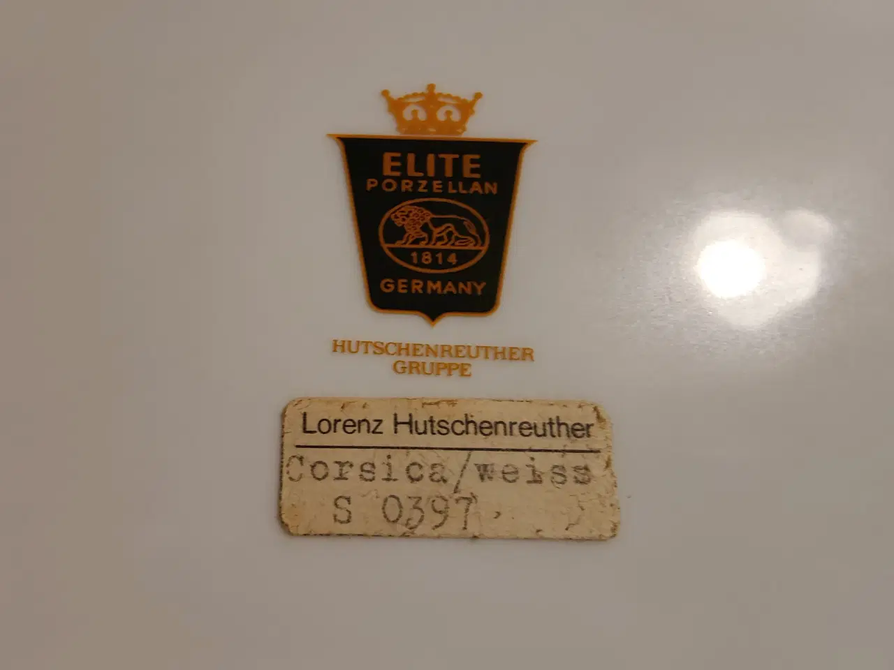 Billede 3 - Lorenz Hutschenreuther porcelænstallerken