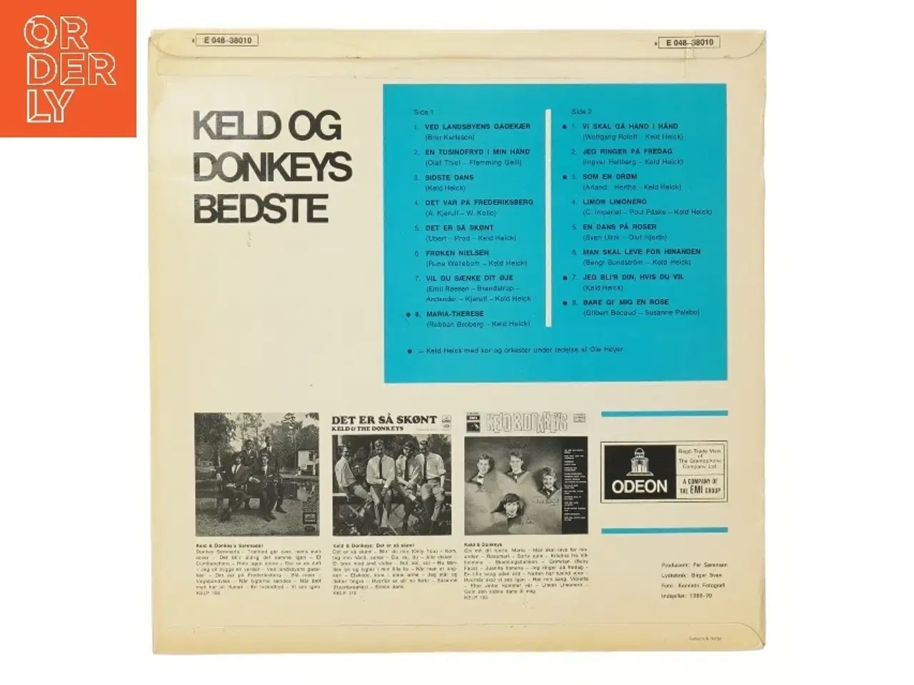 Billede 2 - Keld og Donkeys Bedste vinyl fra EMI