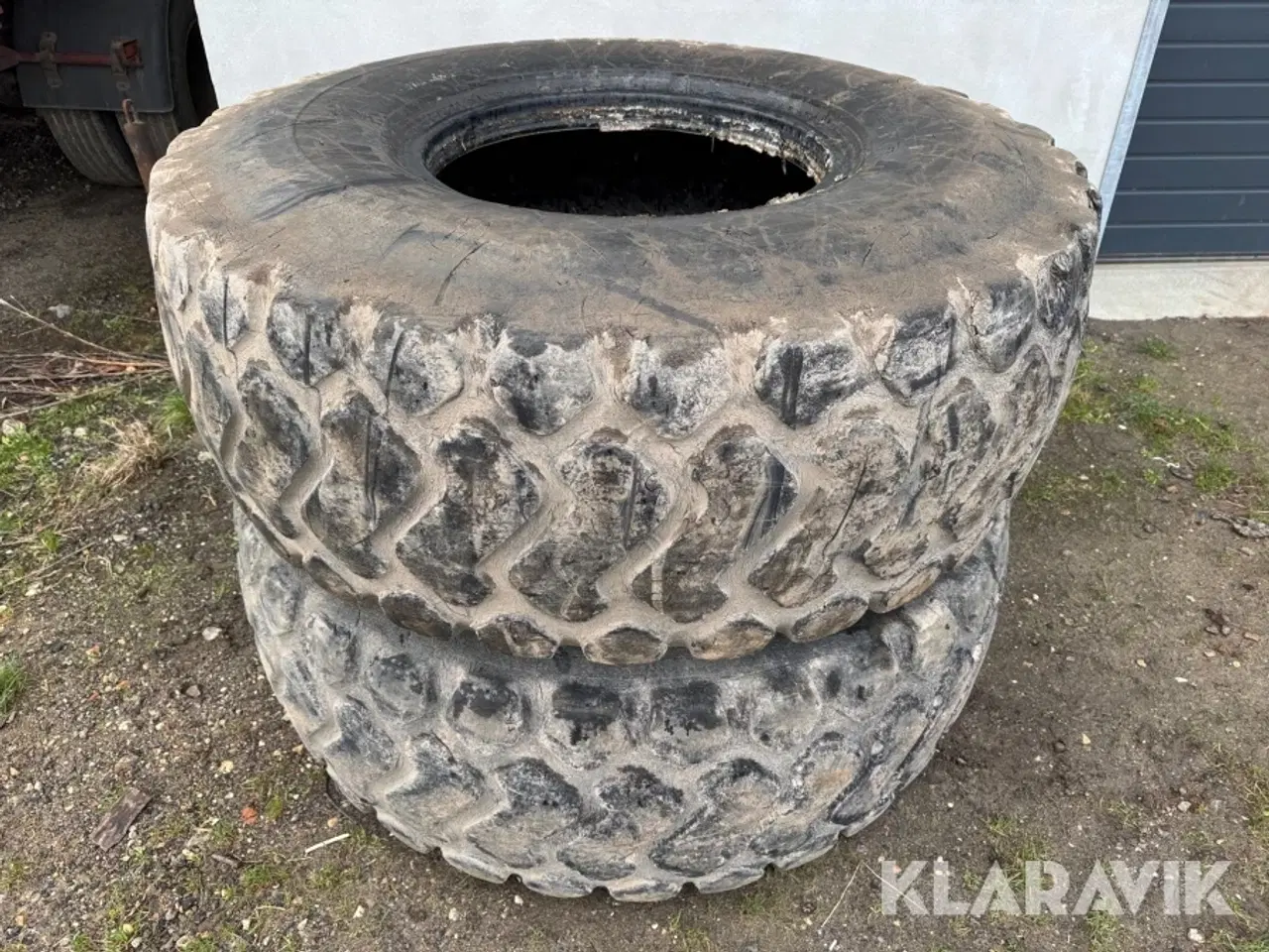 Billede 1 - Dæk Michelin XHA til Gummiged