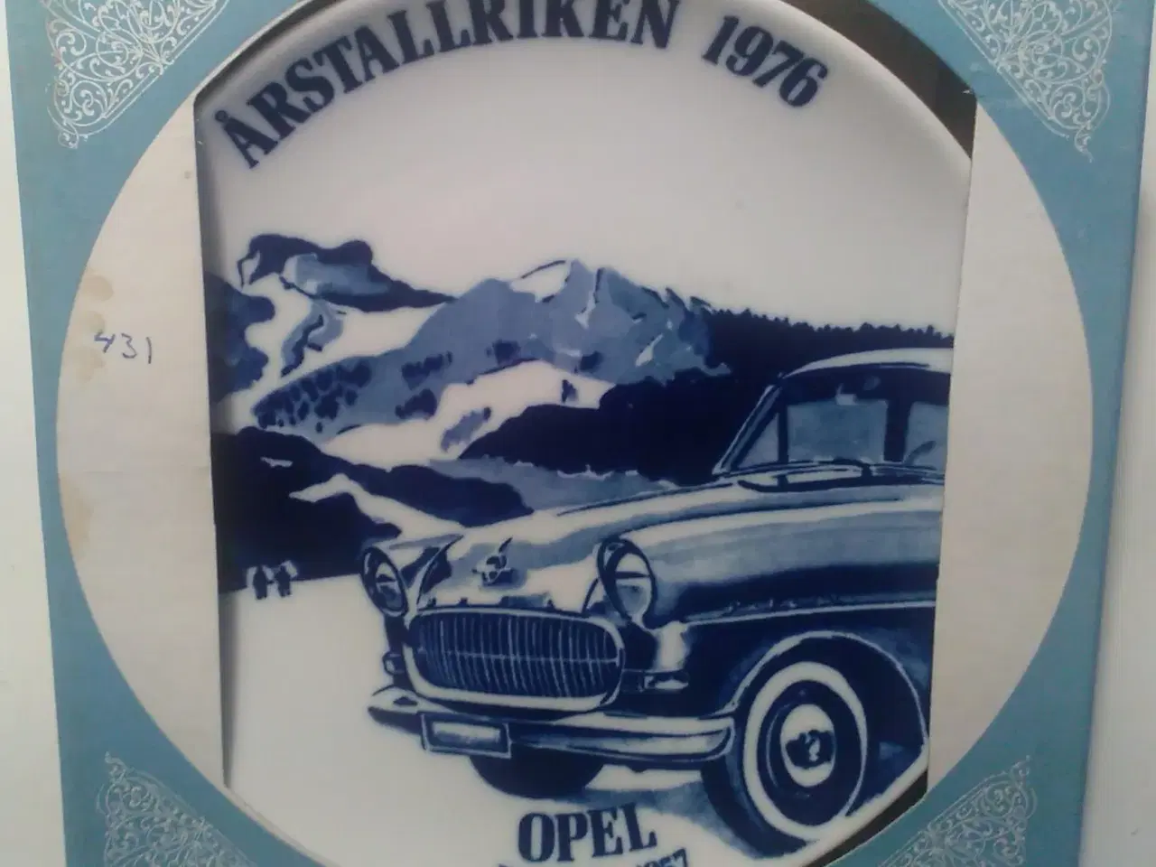 Billede 3 - Opel Rekord 1957 platte.