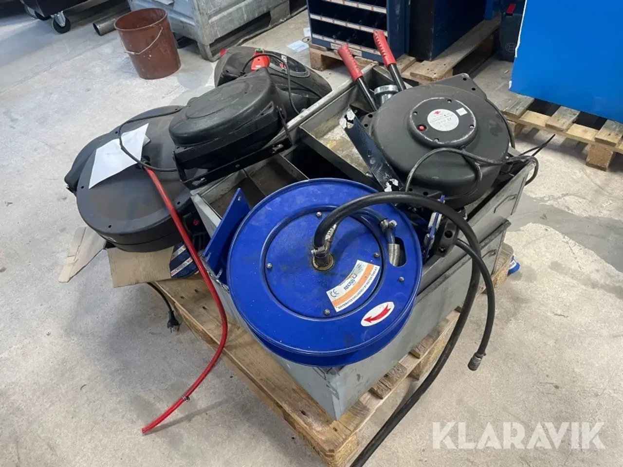 Billede 7 - Slangeopruller - boltsaks - metal skuffer