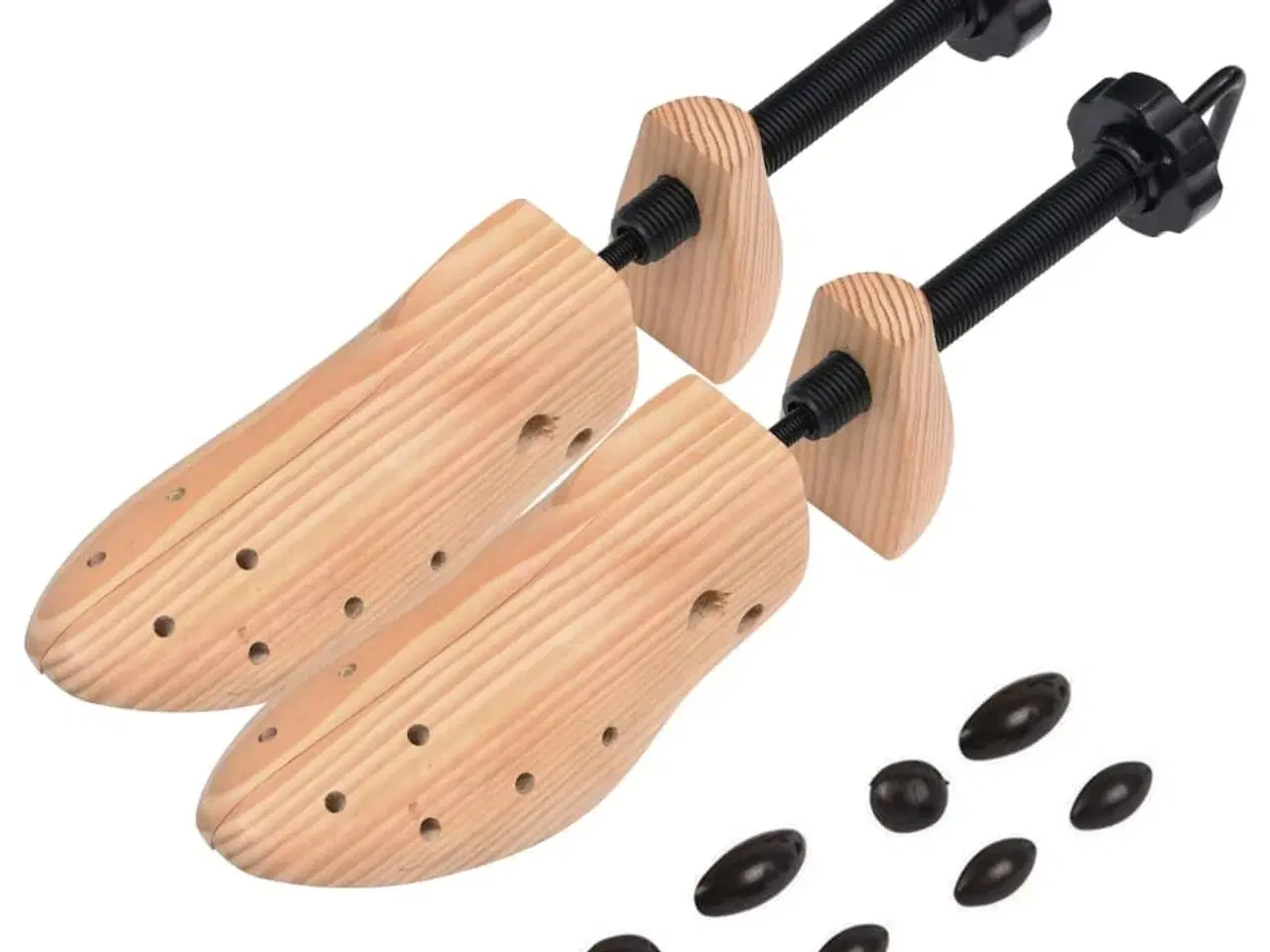 Billede 3 - Skotræer 2 par str. 41-46 massivt fyrretræ