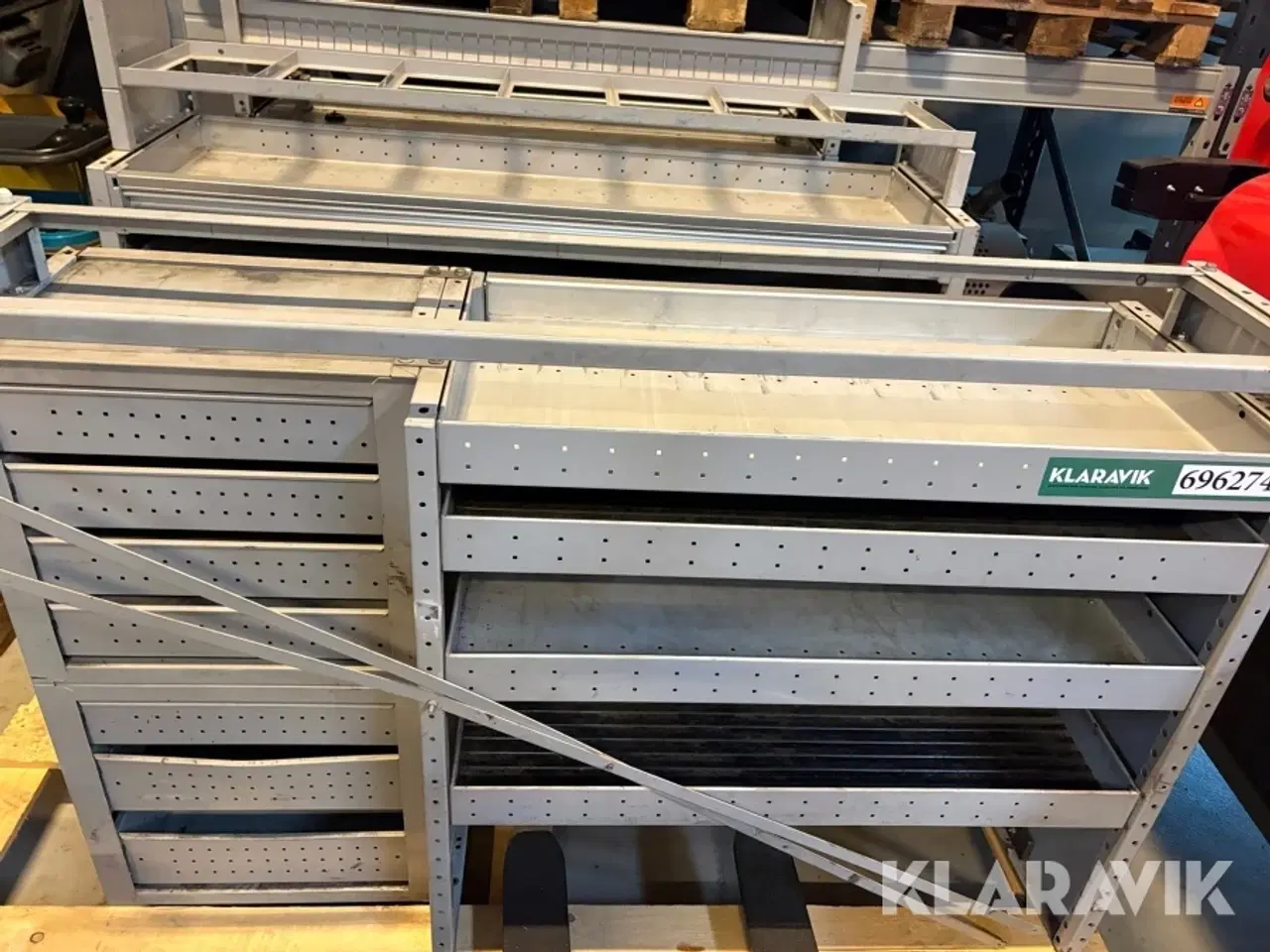 Billede 3 - Bilinventar Sortimo - har siddet i en Volkswagen Transporter