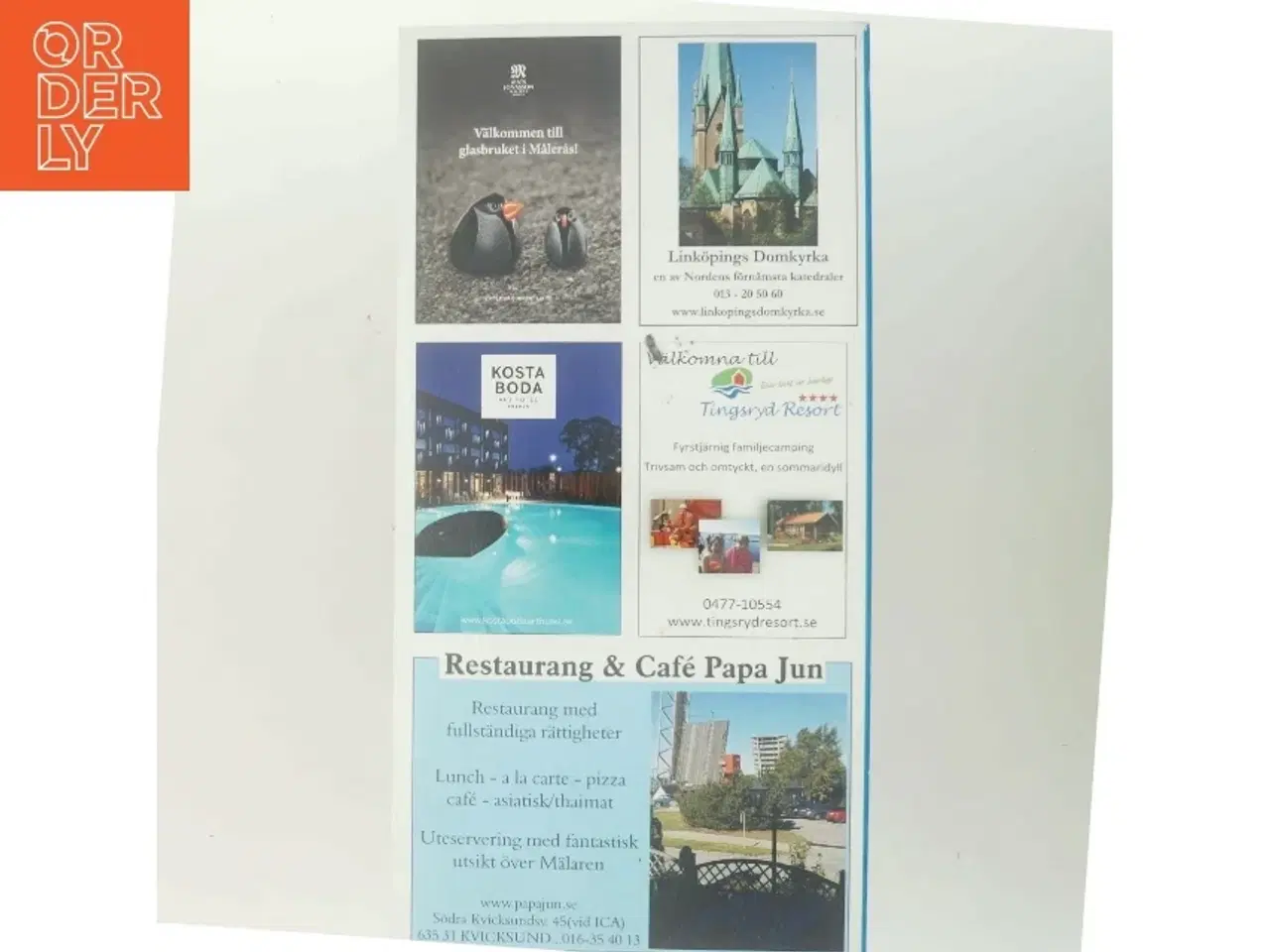 Billede 3 - Svensk Vägguide (Bog)