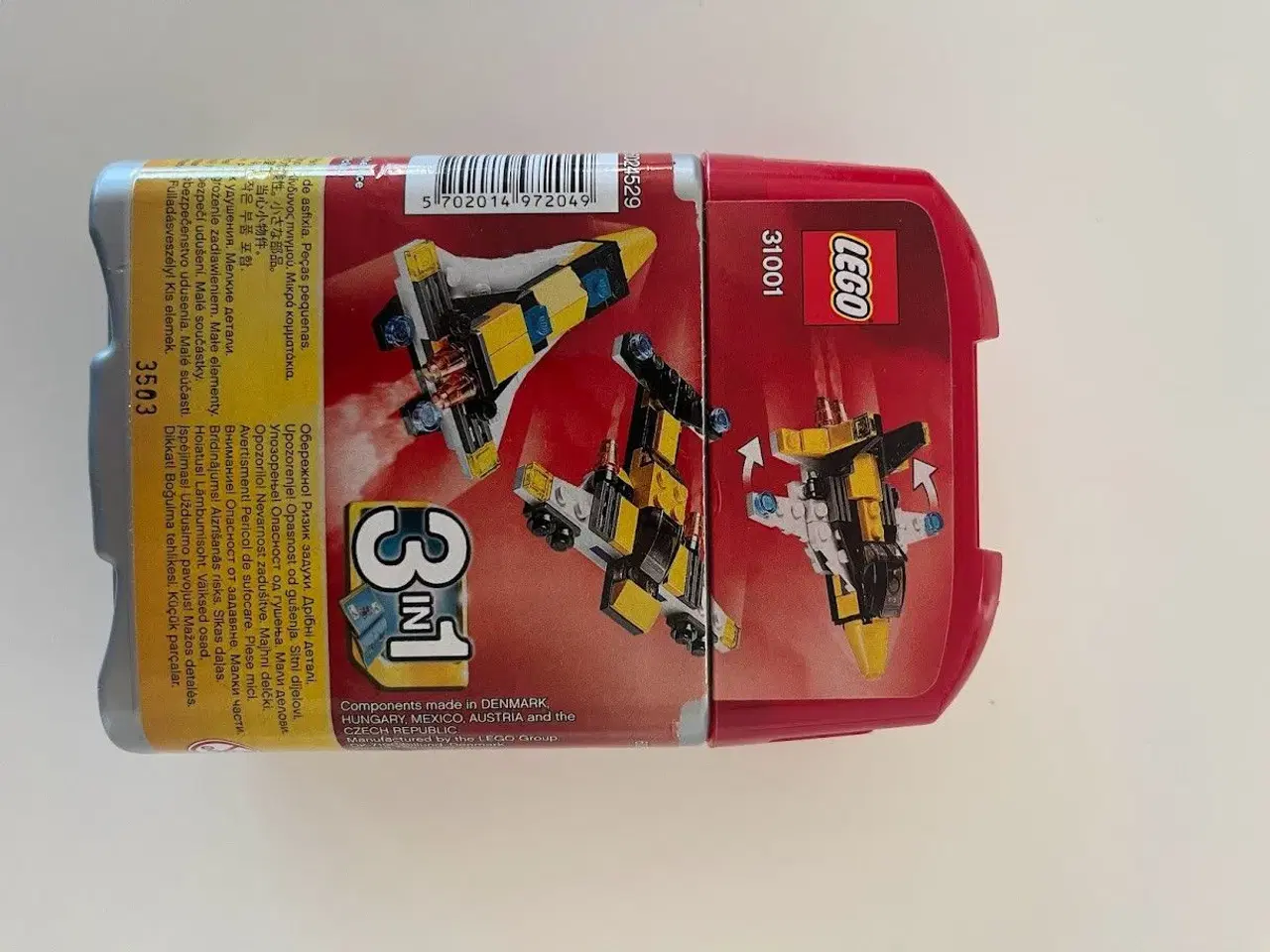 Billede 2 - LEGO Creator 3 i 1 nr. 31001 - Fly