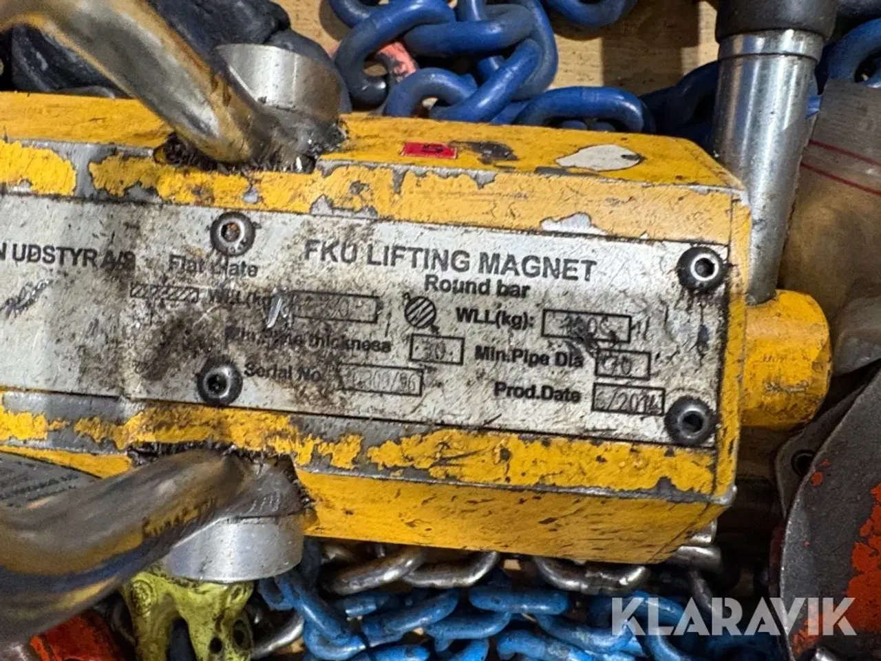 Billede 9 - Diverse løfte- kæder, og -magneter