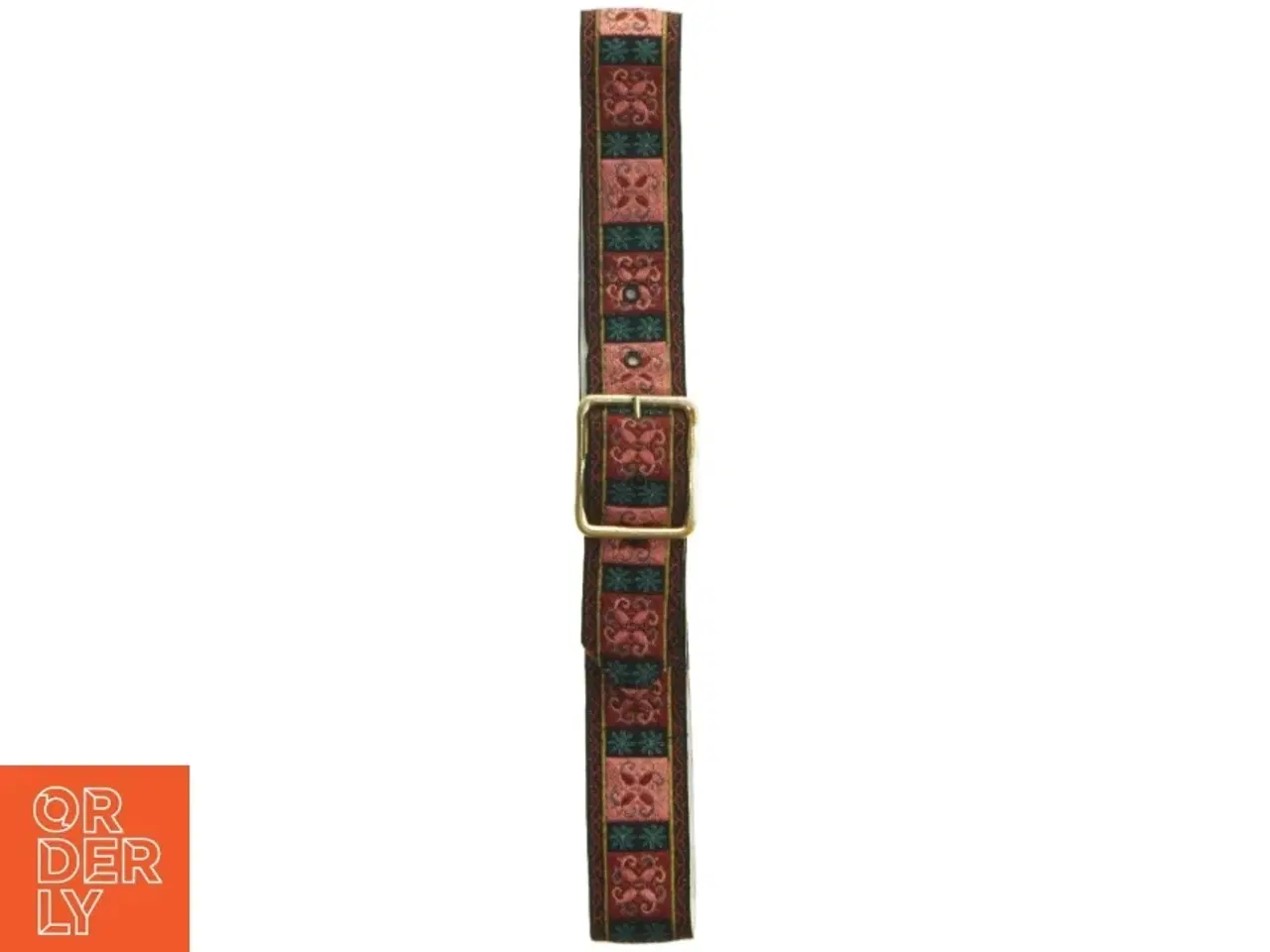 Billede 3 - Broderet bælte (str. 90 cm)