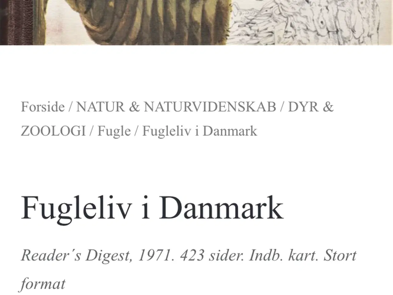 Billede 2 - Atlas og Bog Fugle liv i Danmark 
