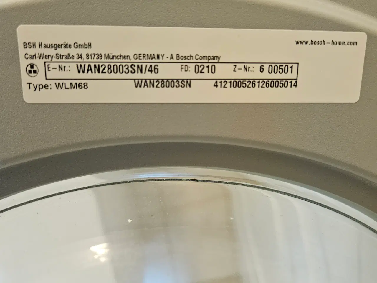Billede 2 - Bosch vaskemaskine 