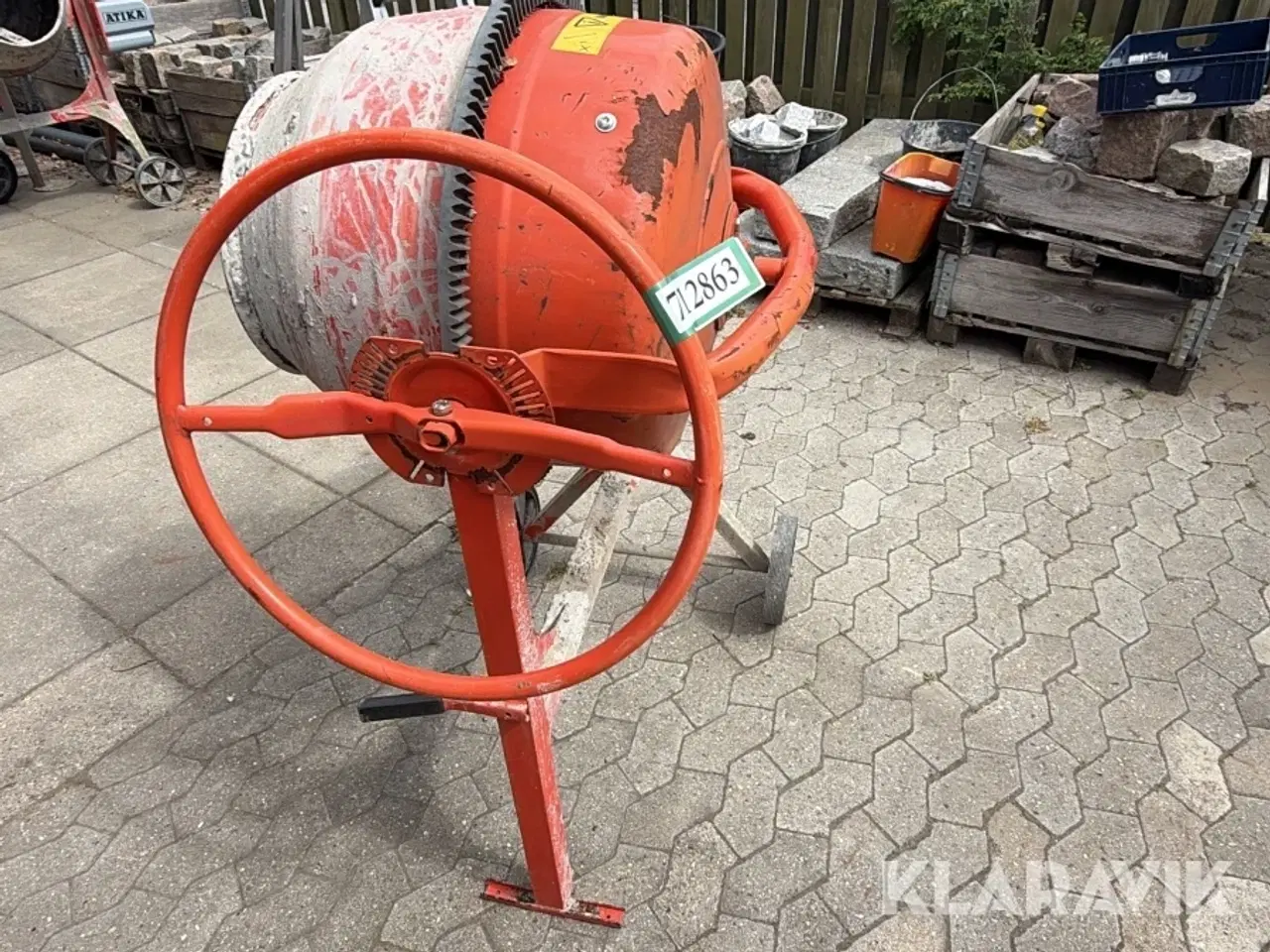 Billede 4 - Betonblander ATIKA Profi 145 S 145 liter