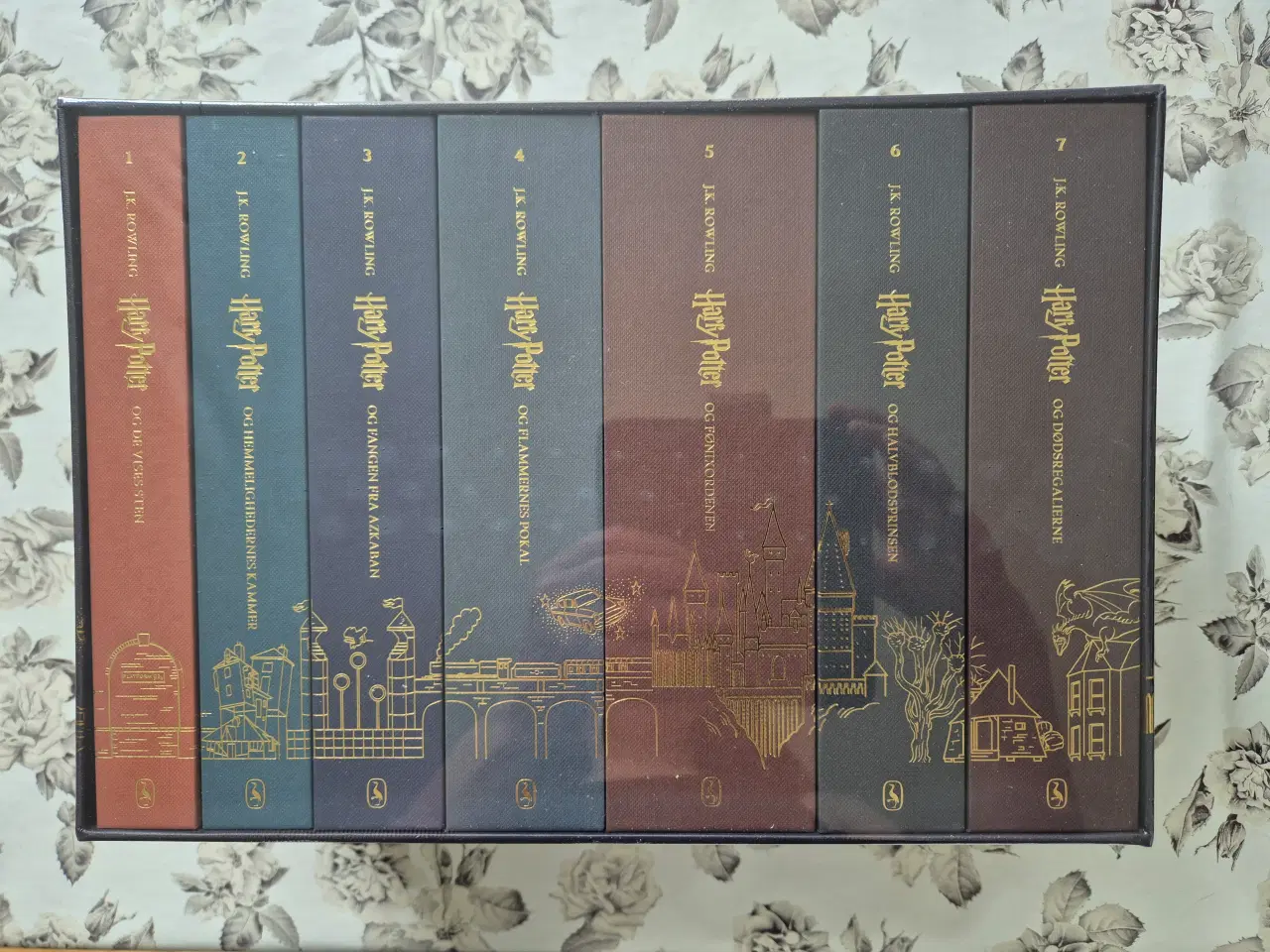 Billede 3 - Harry Potter dansk 25 års jubilæumsudgave bokssæt 