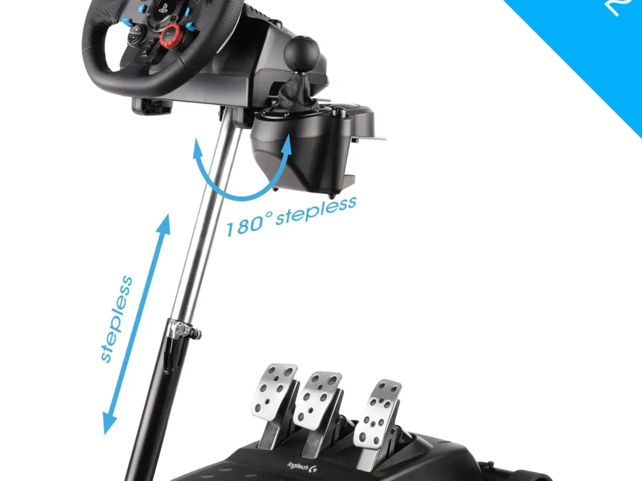 Billede 7 - Logitech G920 med Wheel Stand Pro