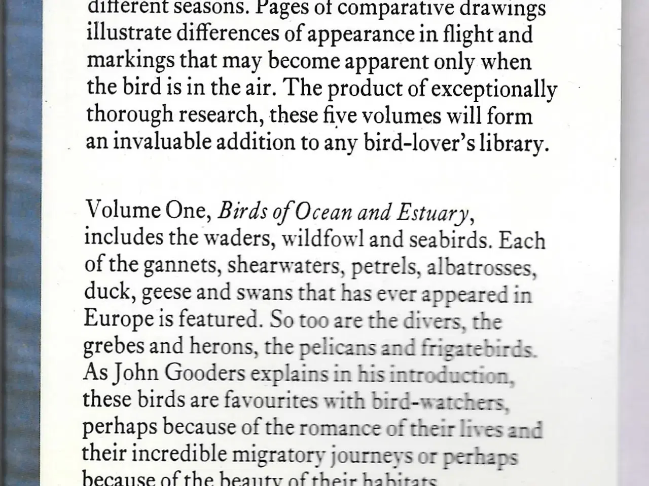 Billede 2 - Birds of Ocean and Estuary by John Gooders