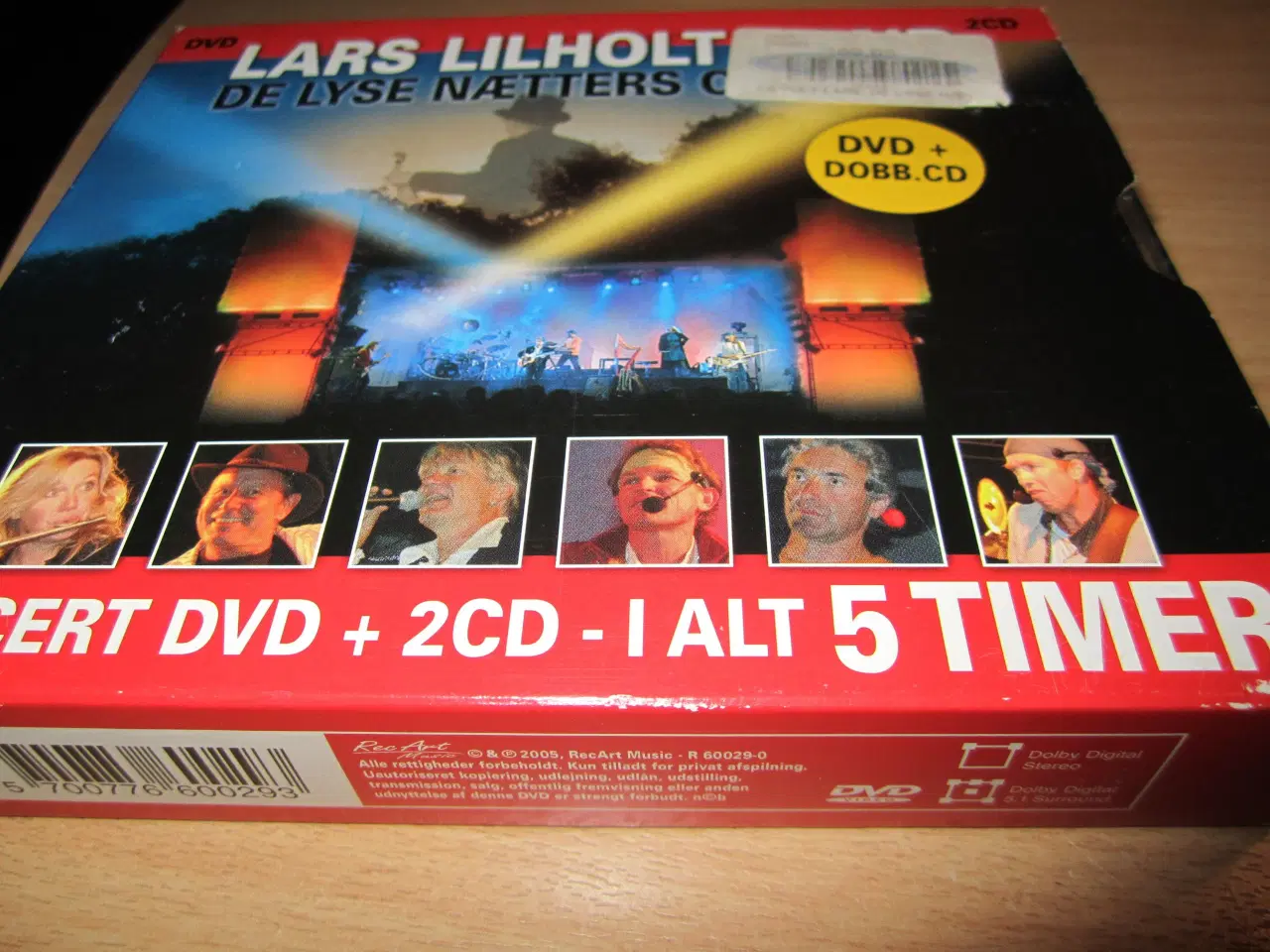 Billede 1 - LARS LILHOLT Band. 2 x Cd + Dvd.