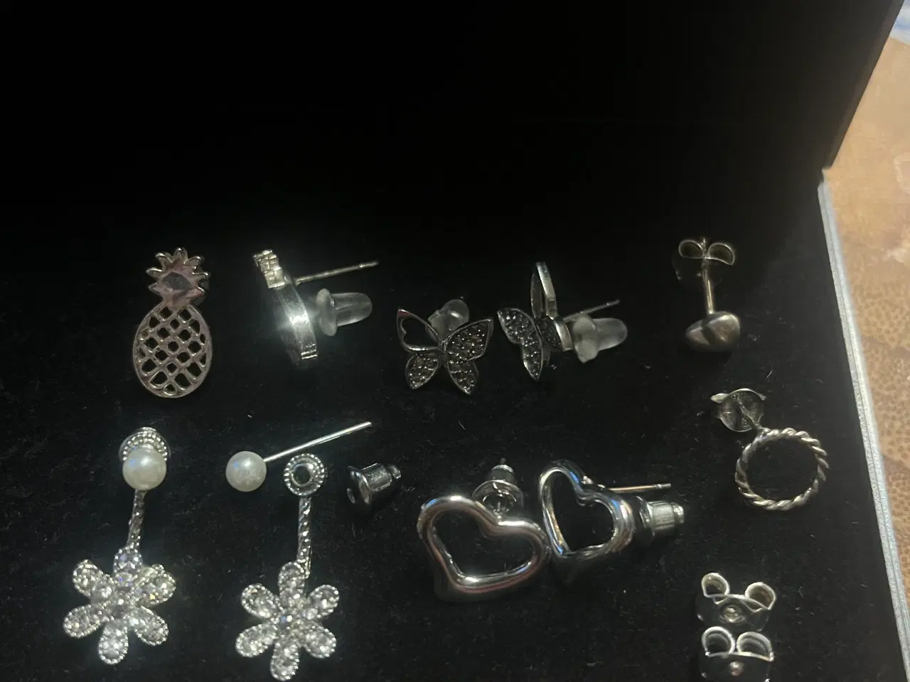 Billede 1 - 925 sterling sølv øreringe med forskellige designs