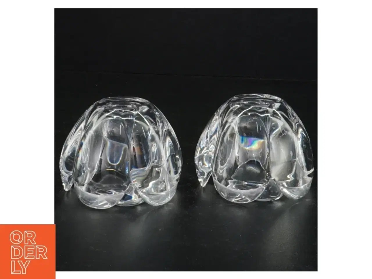 Billede 4 - Holmegaard fyrfadsstager (str. 6 x 8 cm)