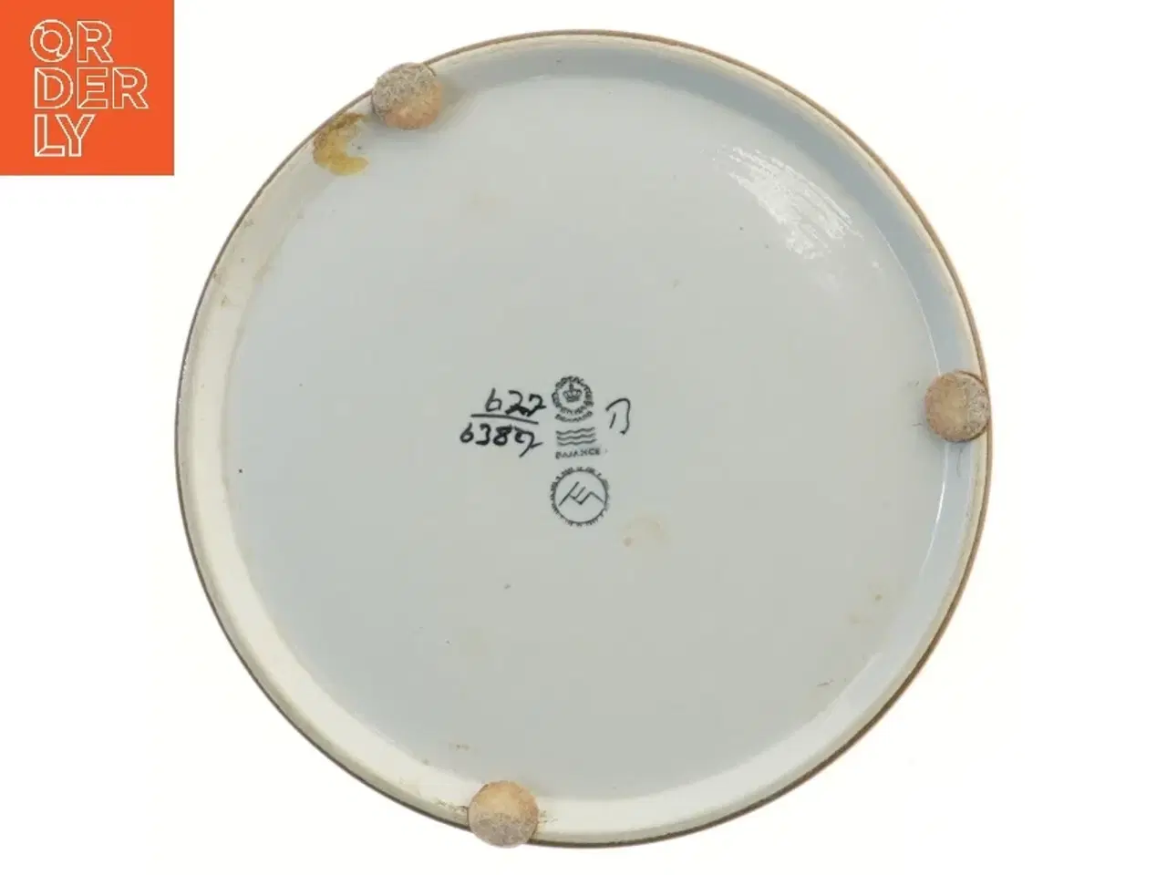 Billede 2 - Runde vase med mønster fra Royal Copenhagen (str. Ø 20 cm)