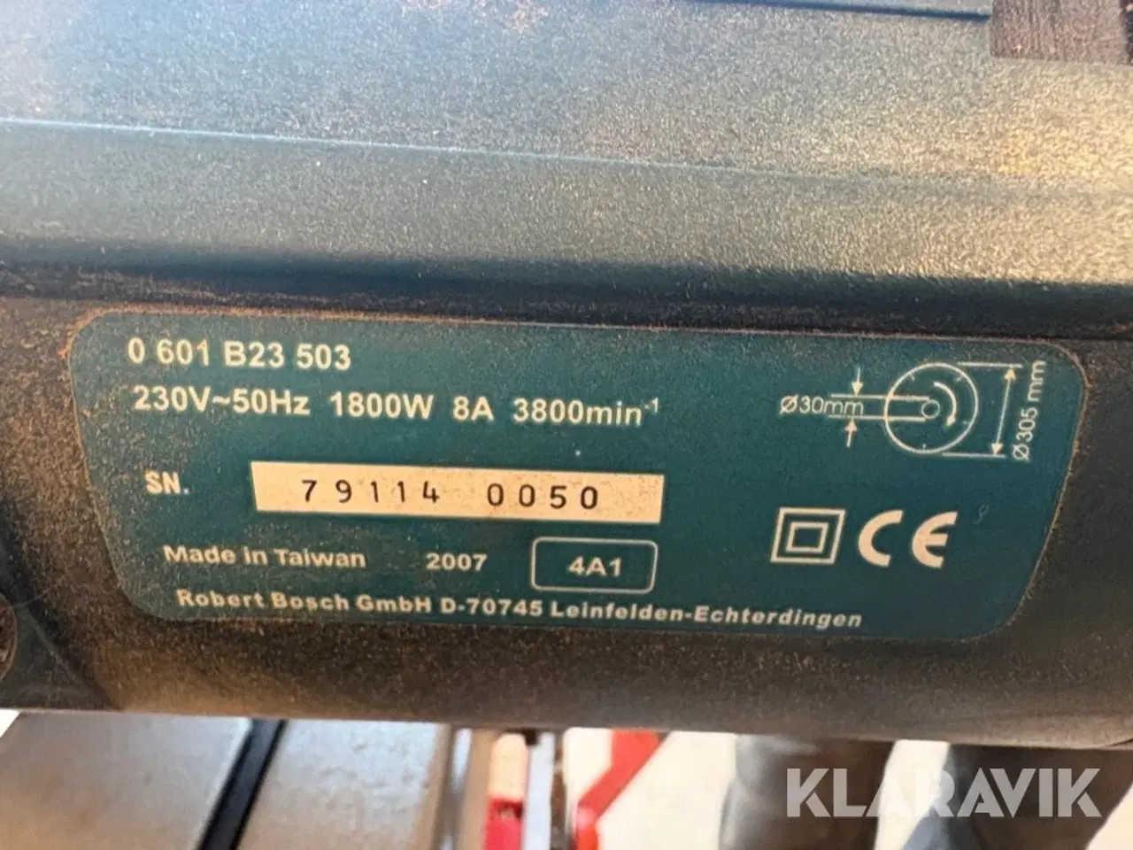 Billede 9 - Kap-/gearingssav Bosch GCM 12 SD med bord