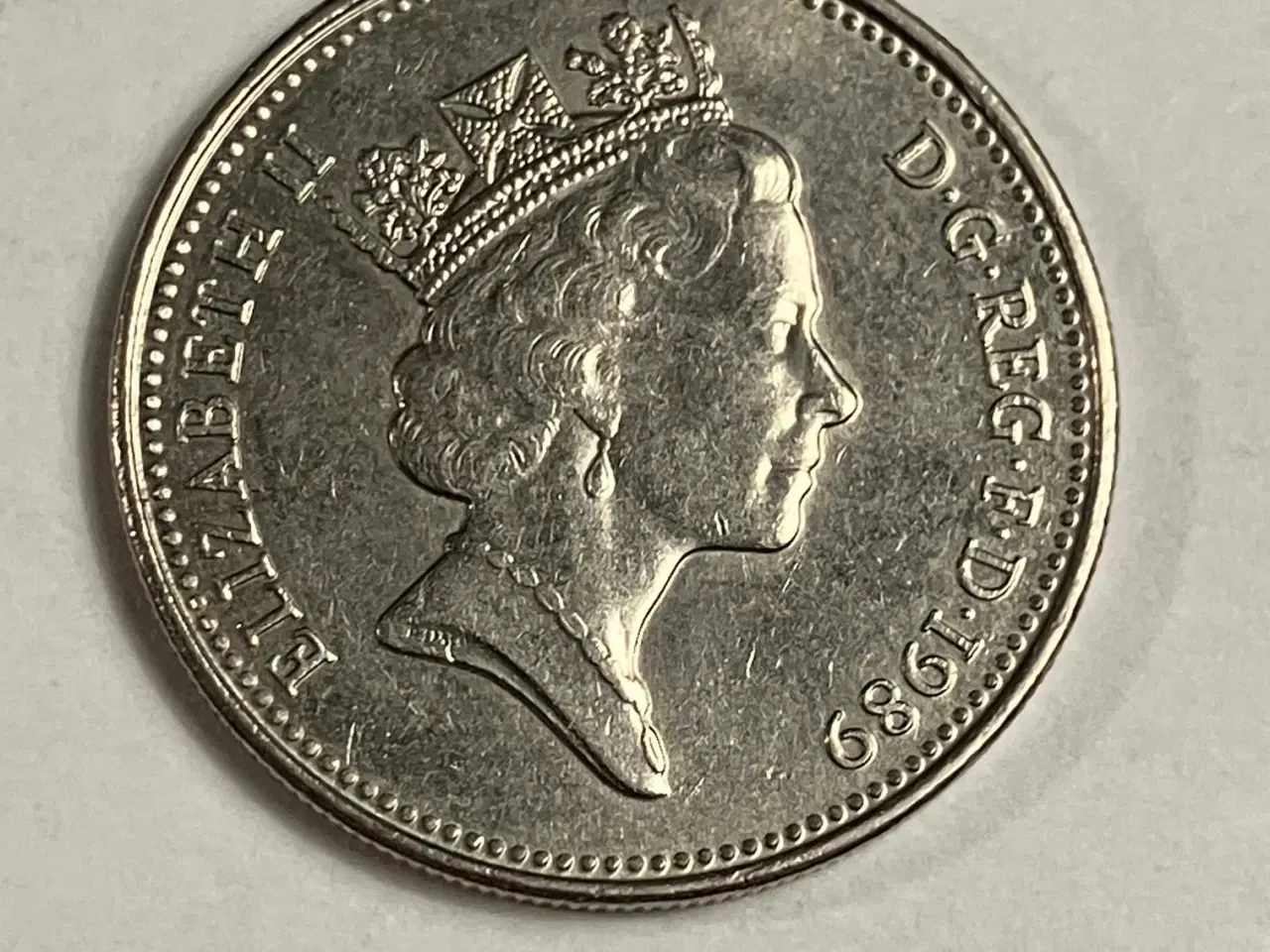 Billede 1 - 5 Pence England 1989