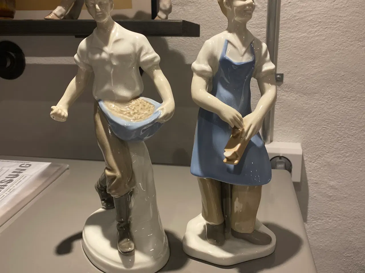 Billede 9 - Porcelæns figurer 3 stk