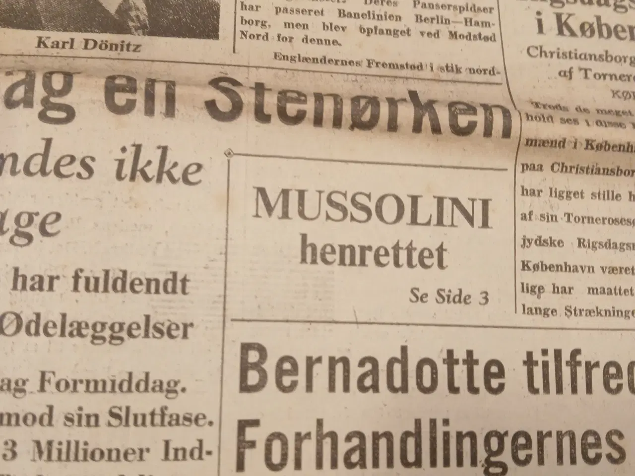 Billede 3 - Kolding Folkeblad 2 maj 1945