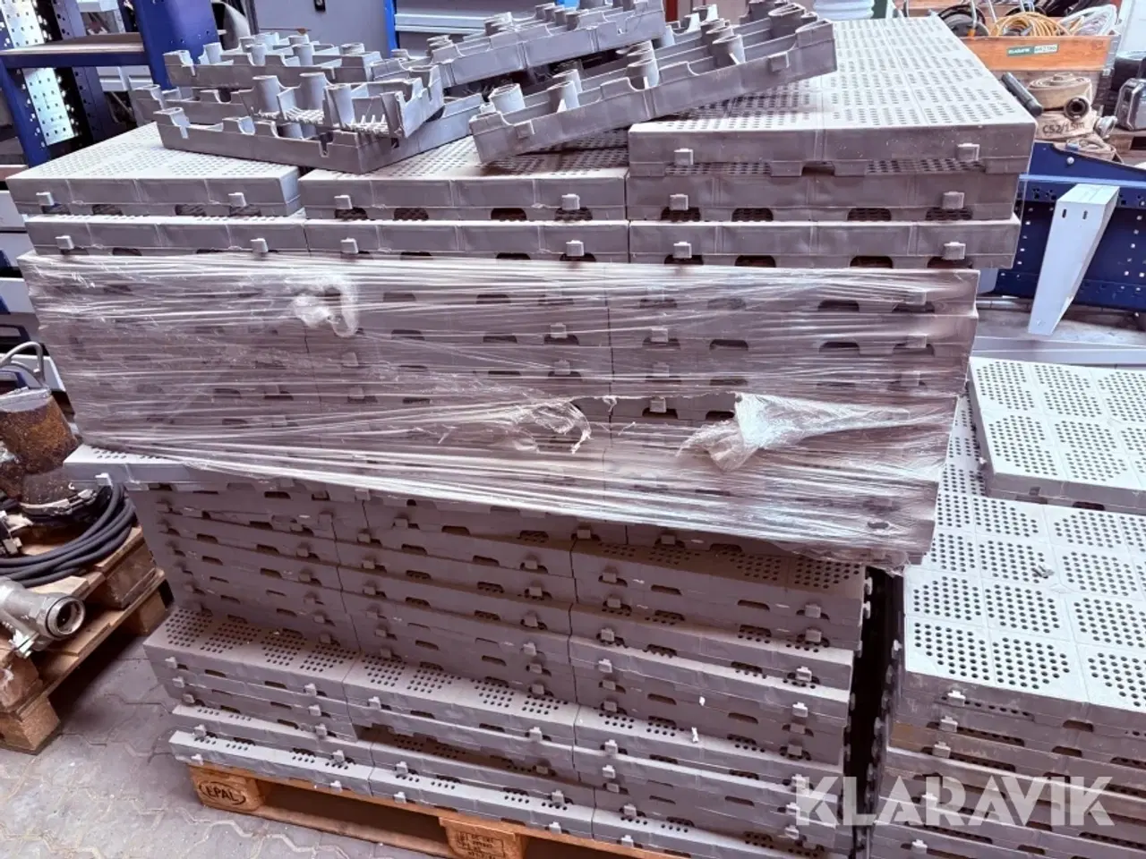 Billede 7 - Plast gulv Thermoplast 190 styk a 40x40cm