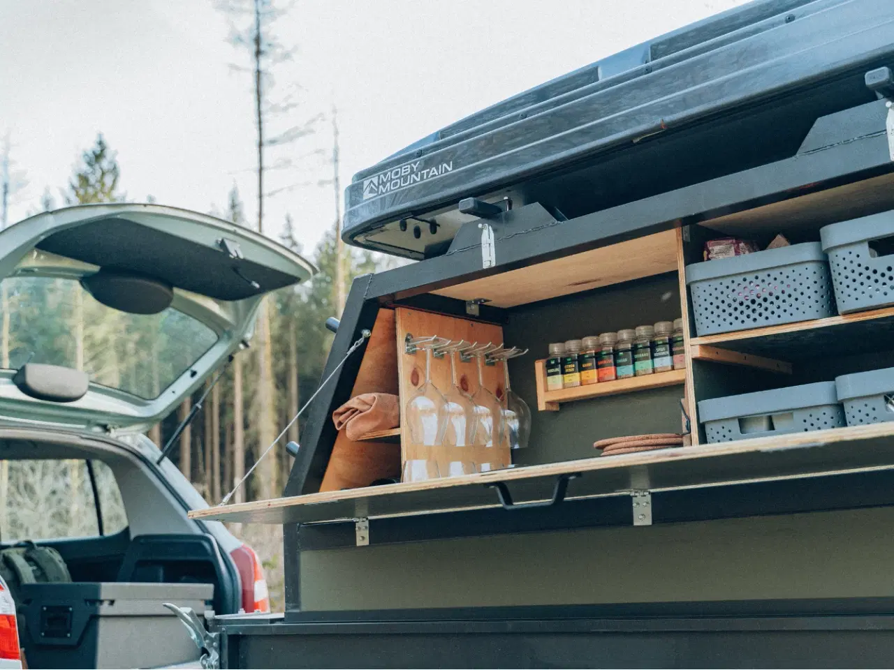 Billede 4 - Trailer med Moby Mountain Peak XL Tagtelt