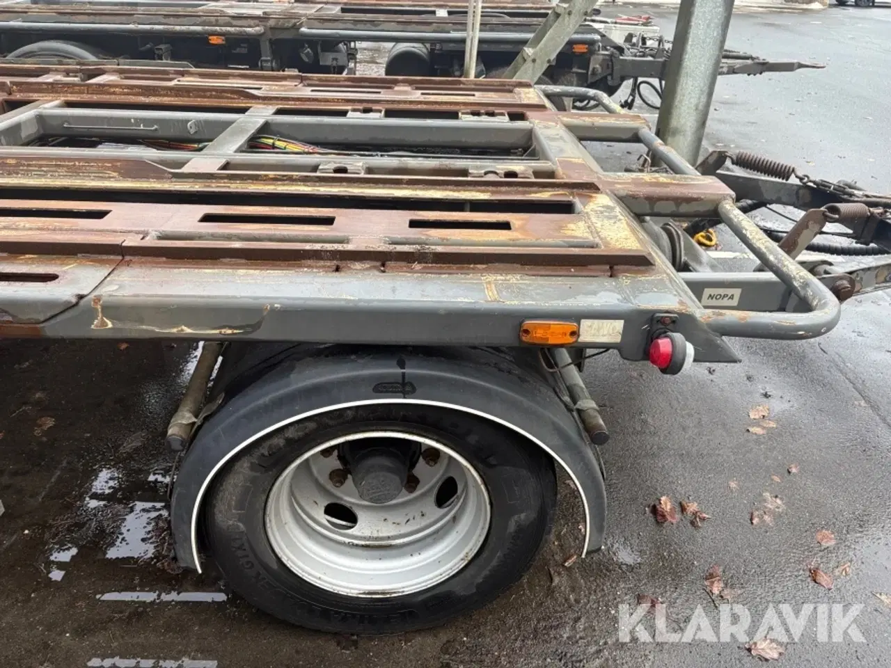 Billede 7 - Påhængsvogn Nopa PTC240 24.000 kg. - 3-akslet