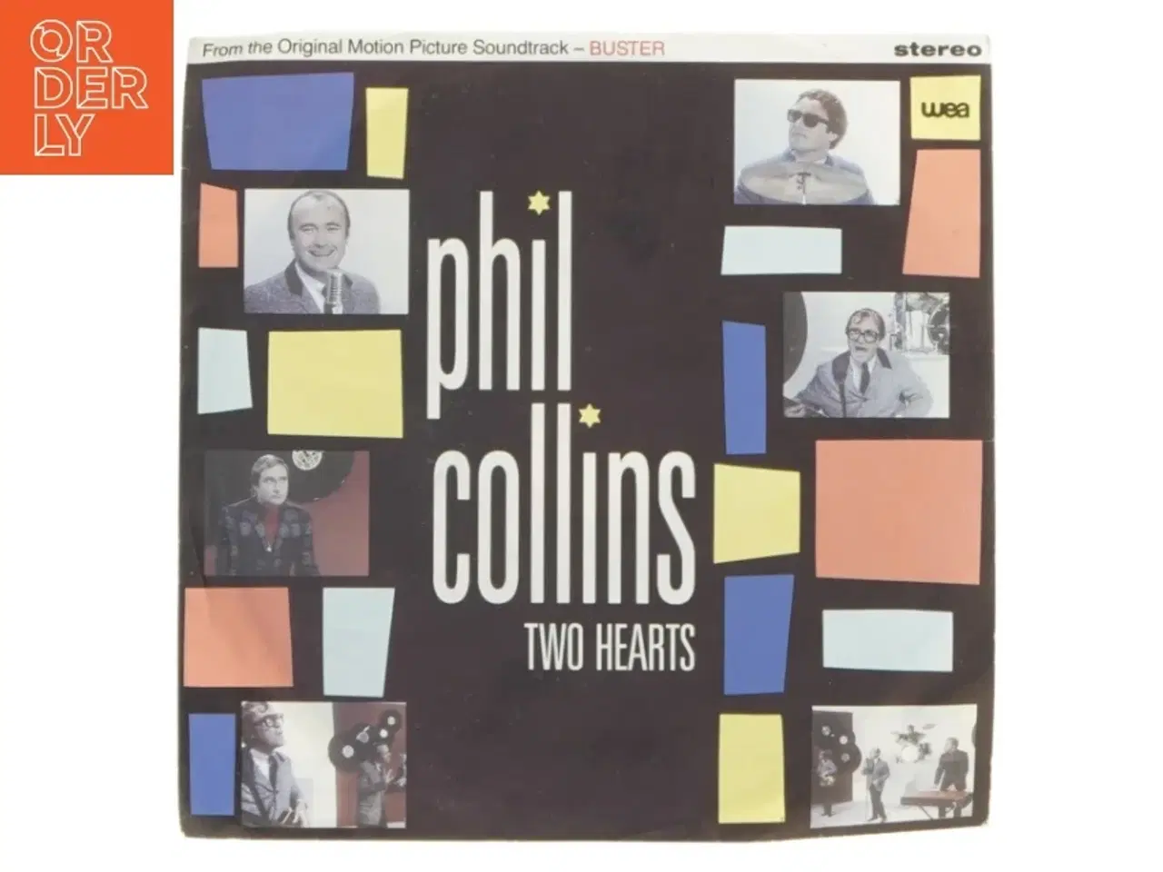 Billede 1 - Phil Collins 'Two Hearts' single vinylplade fra Stereo (str. Ø. 18 cm)