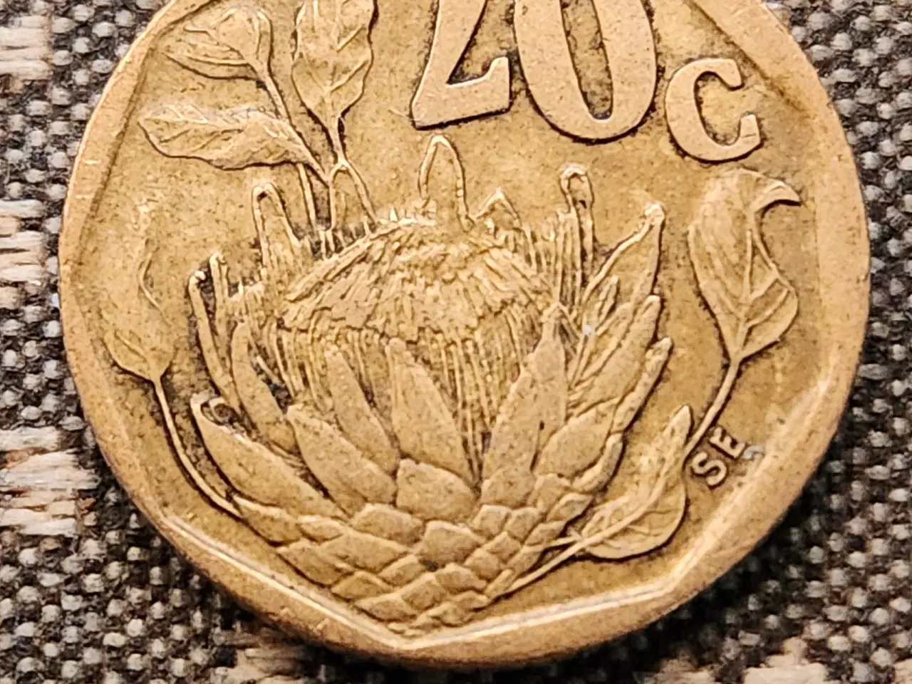 Billede 1 - 20 cent Sydafrika 1994