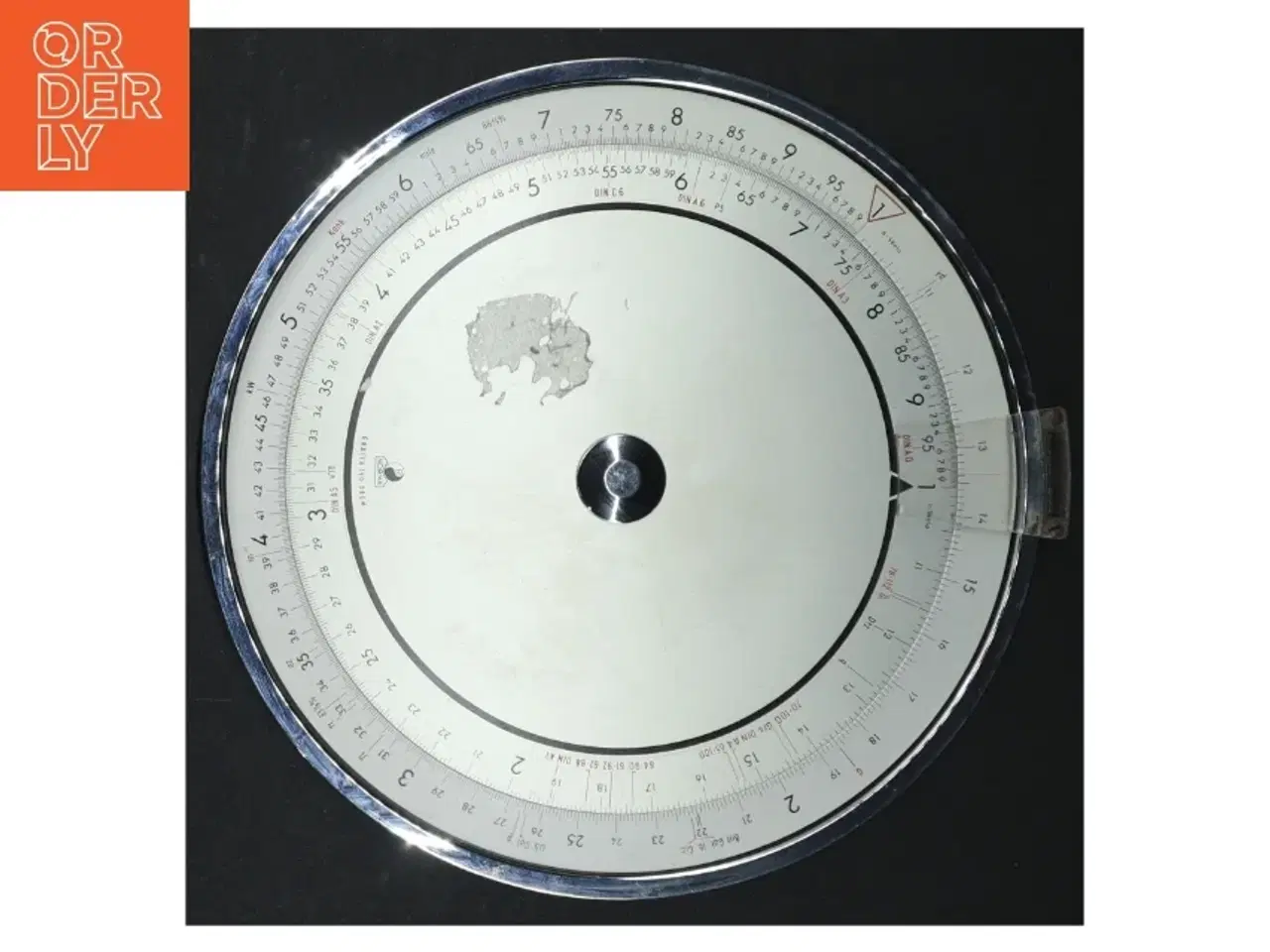 Billede 1 - Norma Grafia 190 Regneskive (str. Ø. 19,5 cm)