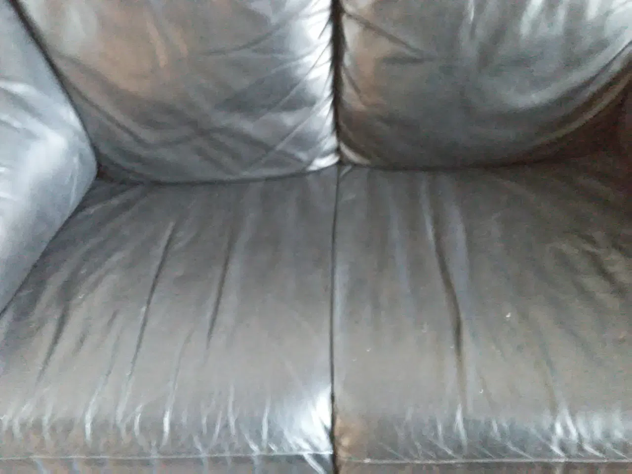 Billede 3 - 2 pers sofa i læder