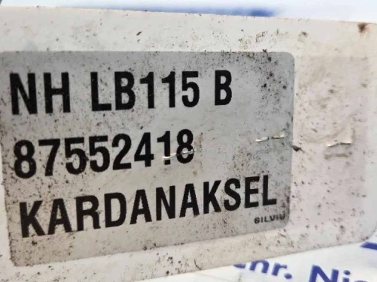 Billede 5 - New Holland LB115B Kardanaksel 87552418