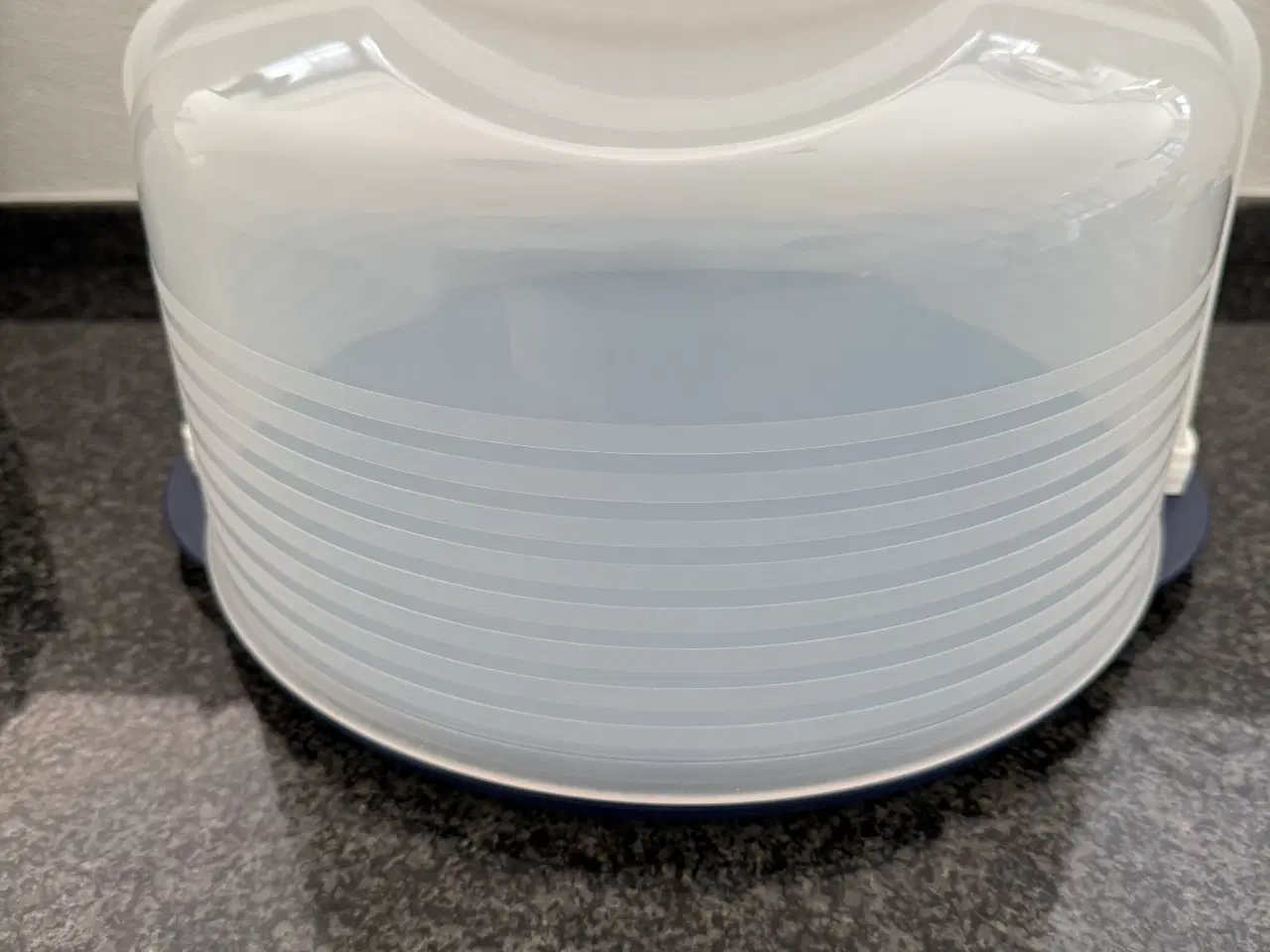 Billede 1 - Tuppervare kagefad med låg