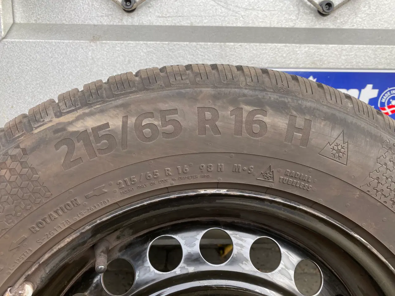 Billede 3 - Vinterdæk med fælge