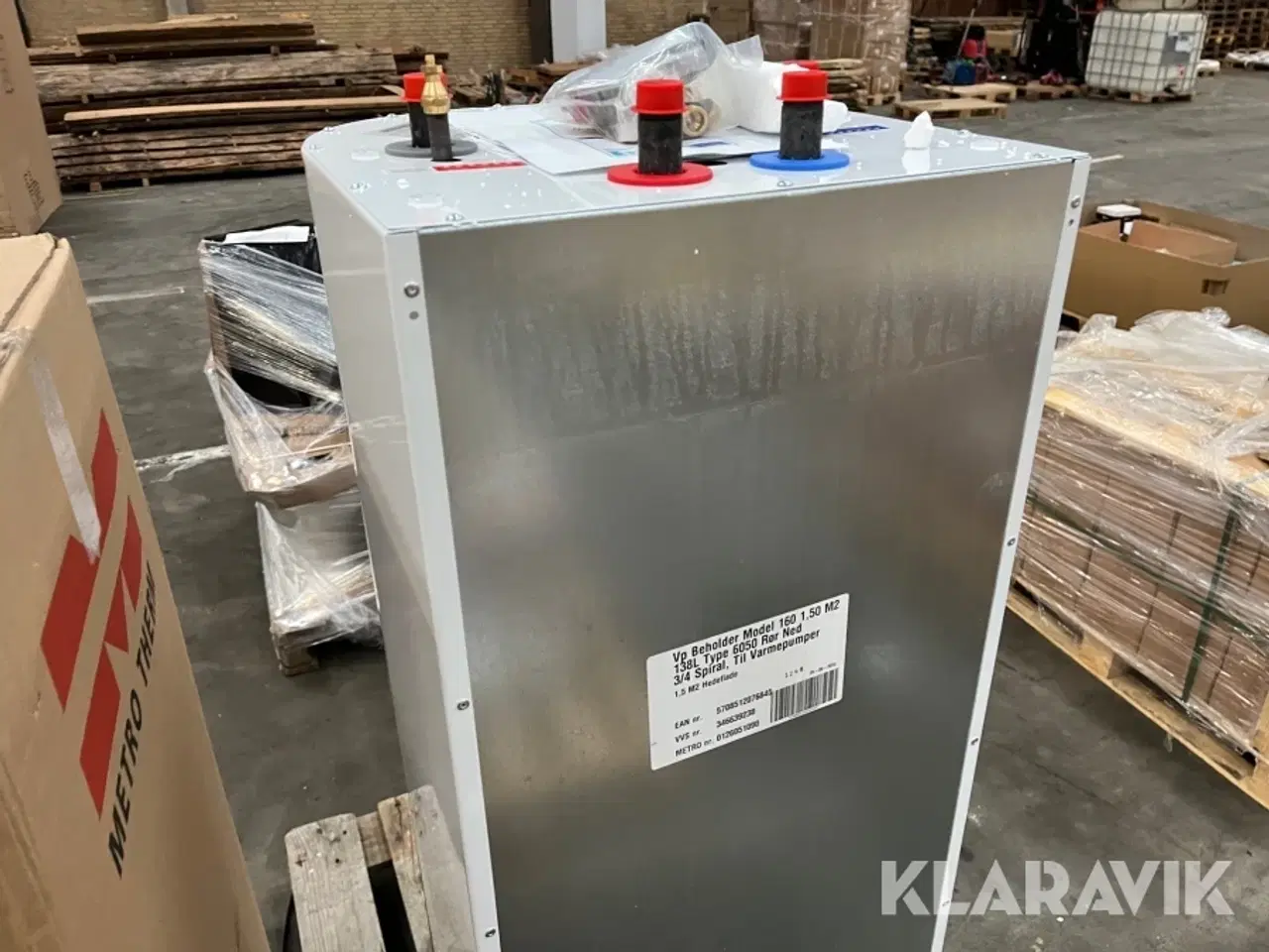 Billede 7 - Varmepumpebeholder Metro Therm 6050 3/4” 160 1 styk