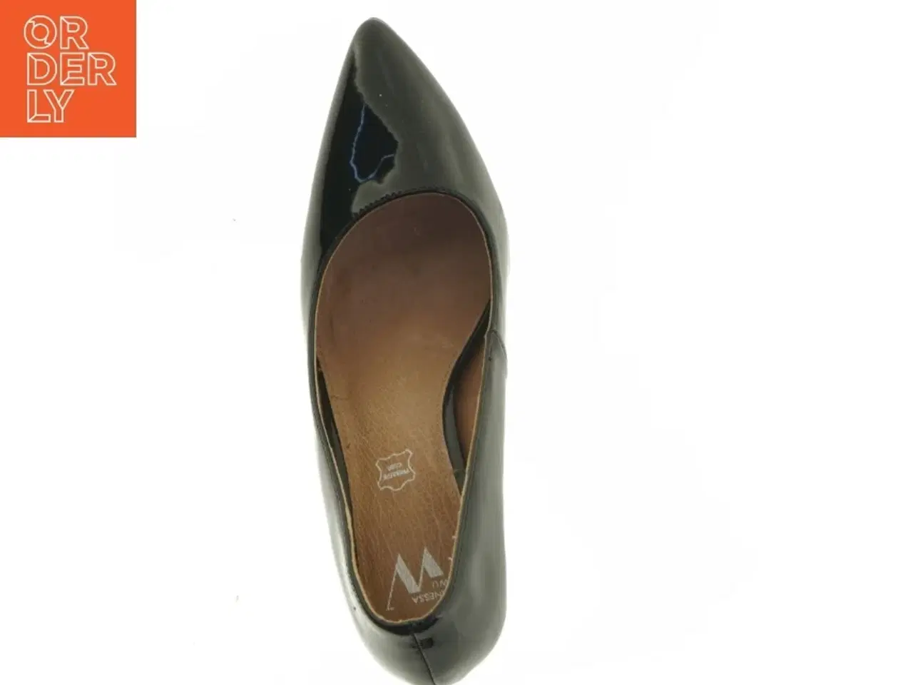 Billede 7 - Sorte lakpumps fra Vanessa (str. 39)