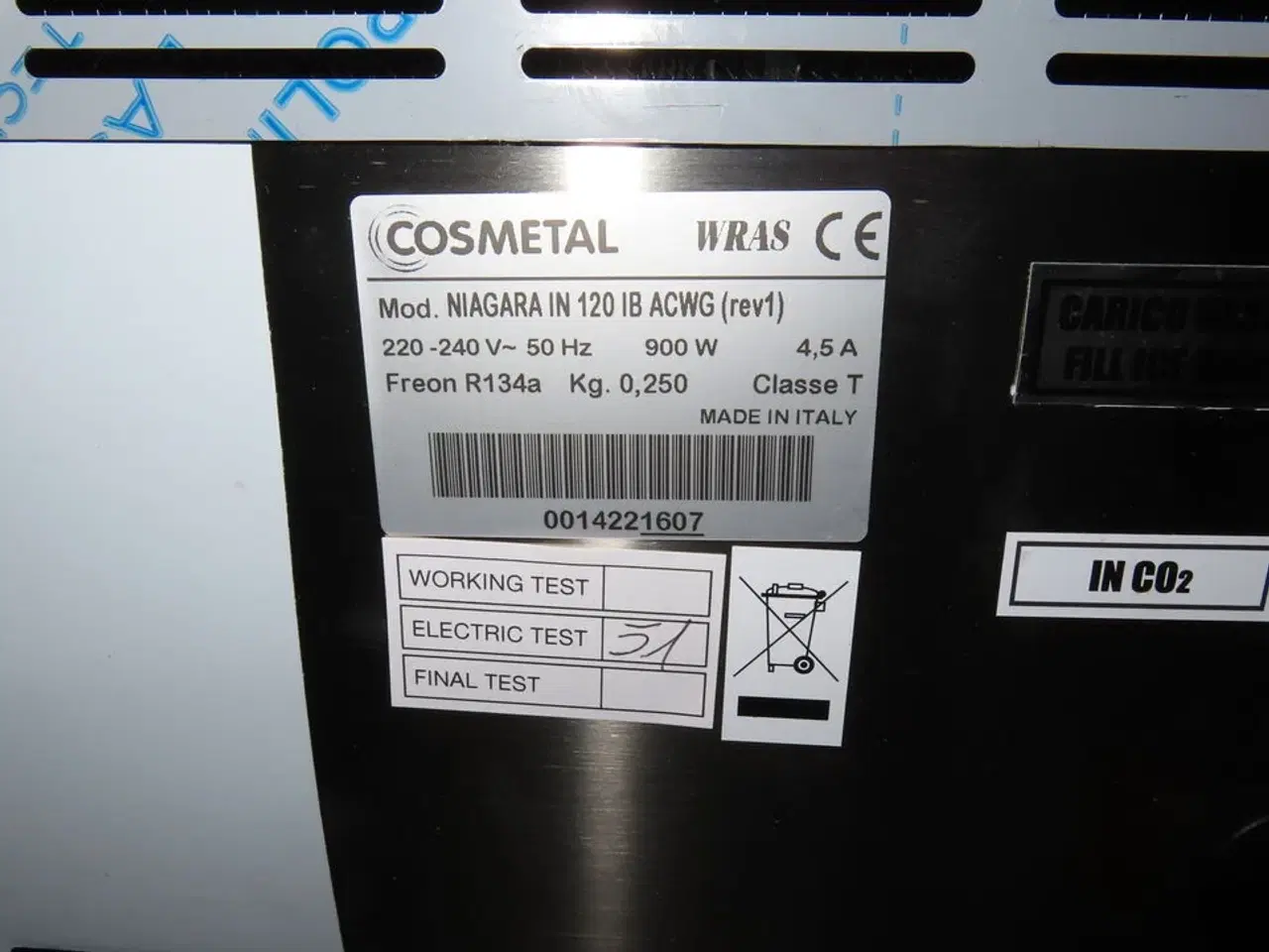 Billede 3 - Vandkøler indbygningsmodel COSMETAL NIAGARA