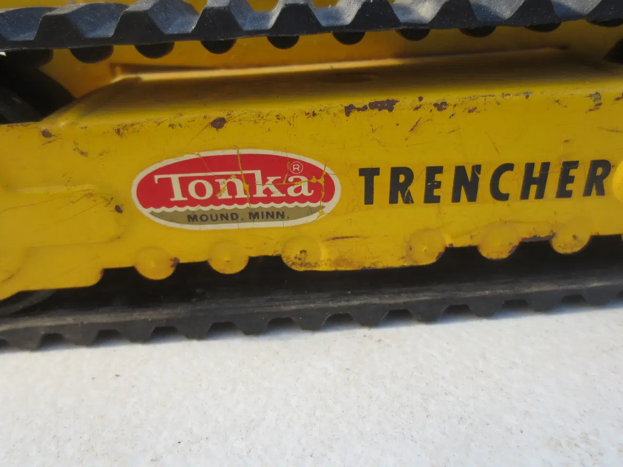 Billede 4 - 1 stk Retro  Model Dozer Tonka Trencher 
