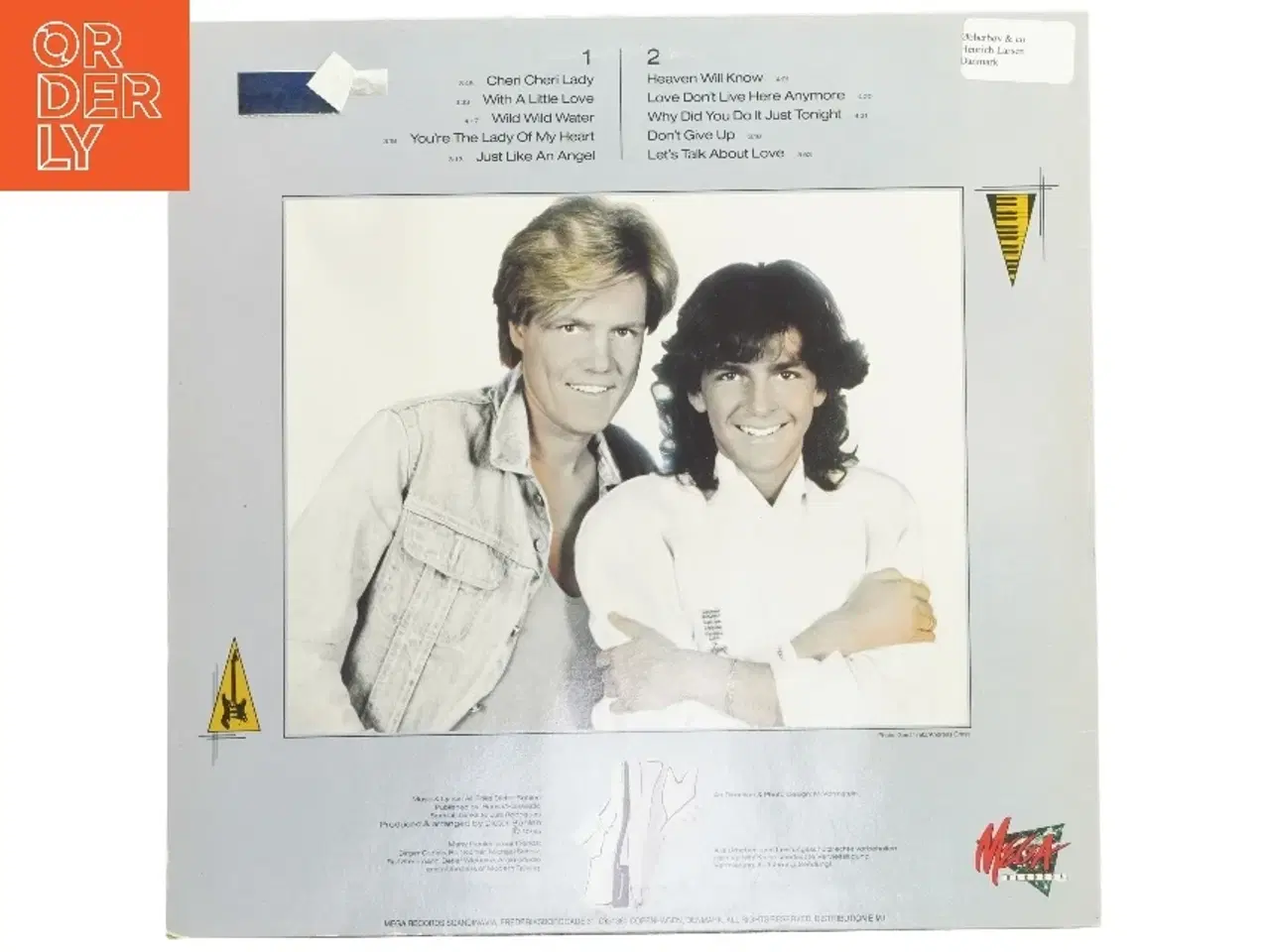 Billede 2 - Modern Talking vinyl album - Let's Talk About Love fra Mega Records