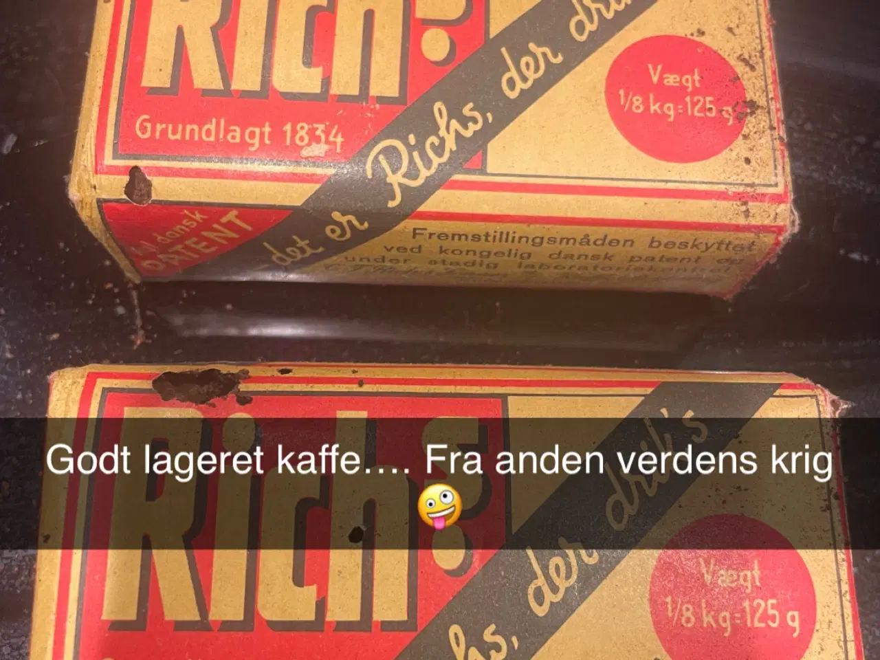 Billede 1 - Rich's Kaffe 125 g kaffepakke