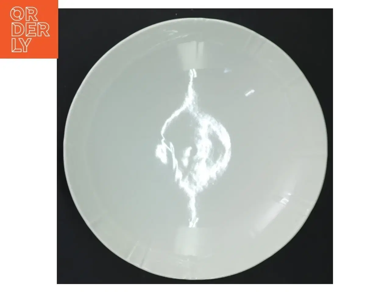Billede 2 - Hvid porcelænsskål fra B&G (str. Ø 21x5 cm)
