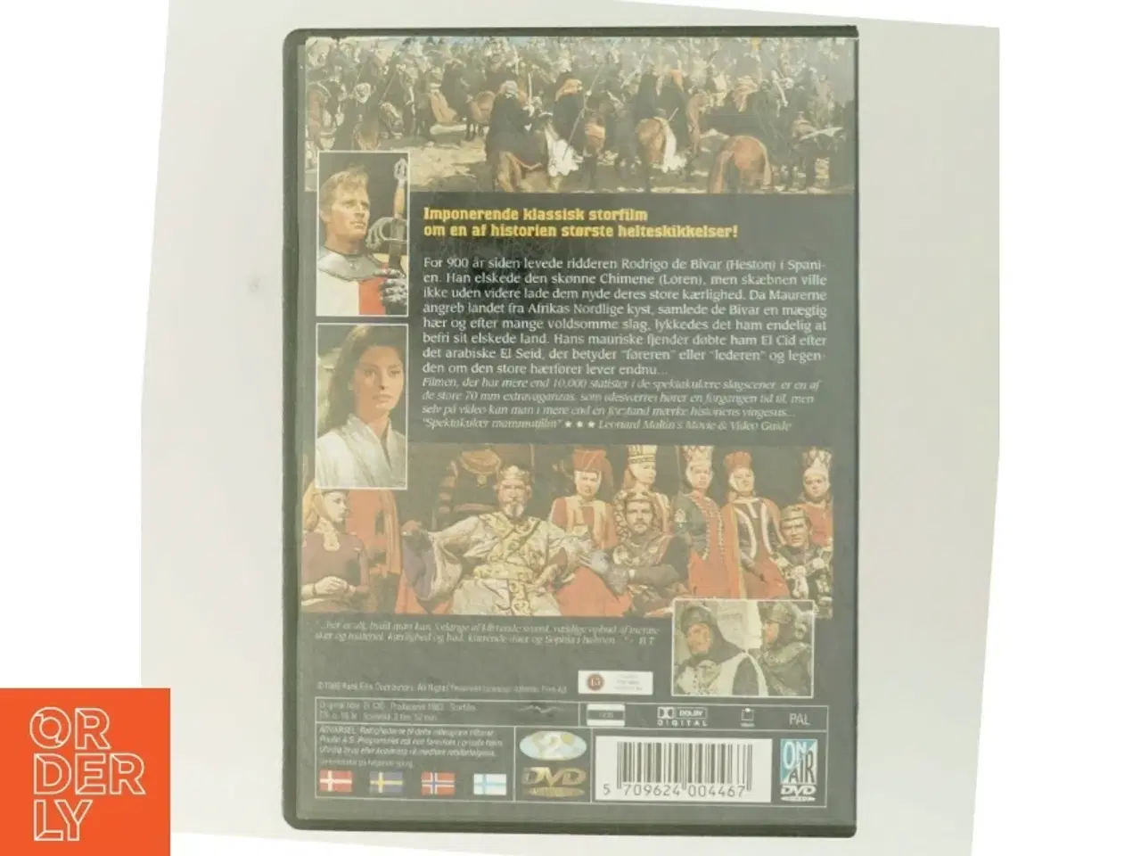 Billede 3 - El Cid DVD fra on-air-video.dk