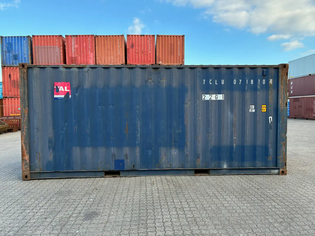 Billede 5 - 20 fods Container- ID: TCLU 071810-4