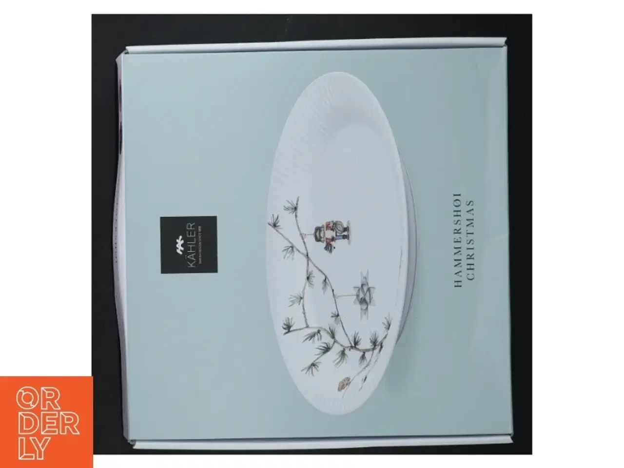 Billede 5 - Middagstallerken i porcelæn fra Kahler (str. 27 cm)