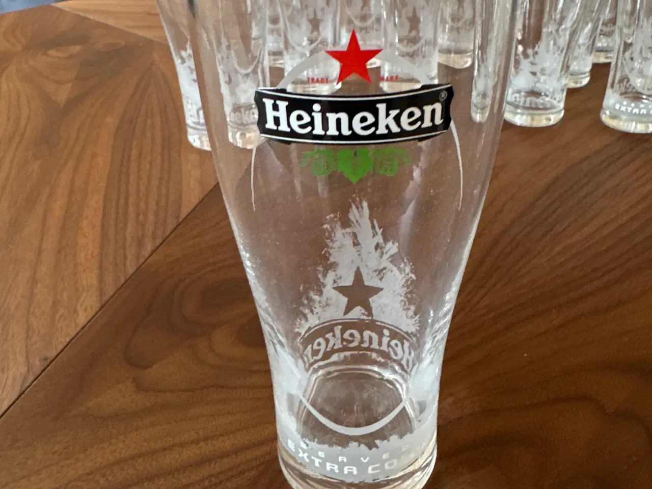 Billede 2 - Heineken ølglas - 2 str.