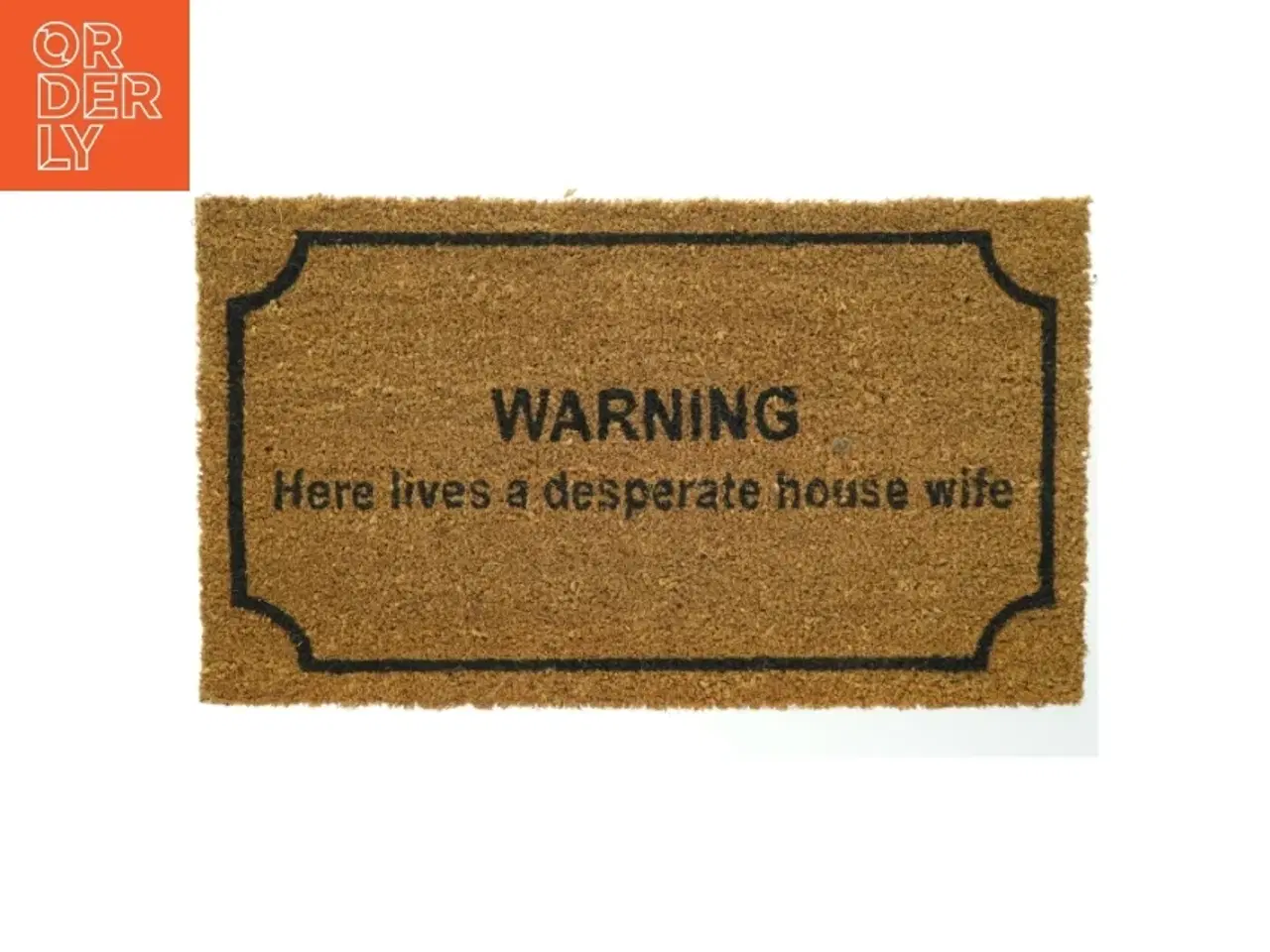Billede 1 - Dørmåtte med tekst (str. 71x41 cm)