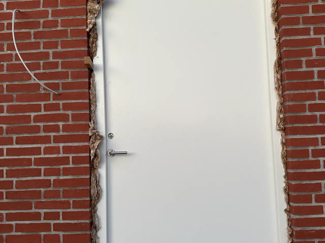 Billede 1 - Hvid ståldør 